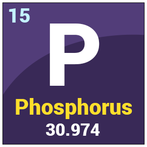 What is the symbol for phosphorus