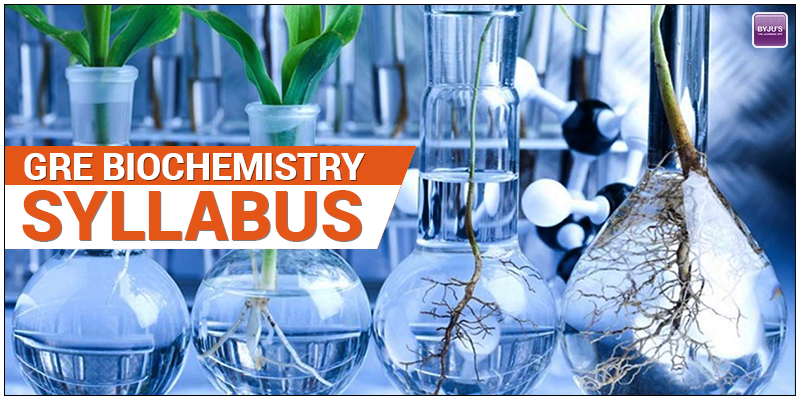 GRE Biochemistry Syllabus GRE Biochemistry Syllabus