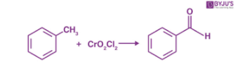 By using chromyl chloride