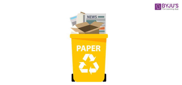 Paper recycling shop