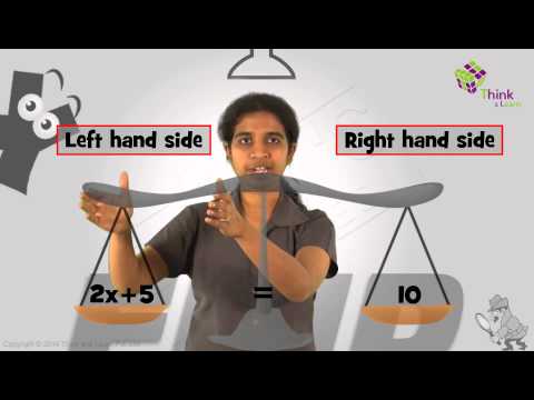 Equation  Definition, Properties, Parts, Types & Systems