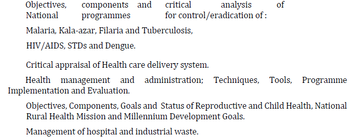 UPSC Medical Science Syllabus- Paper -II-4