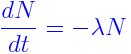 radioactive decay formula 2