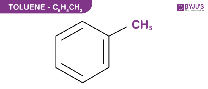 toluene structural formula