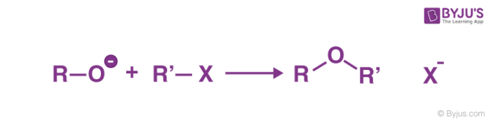 Williamson Ether Synthesis Basic Mechanism