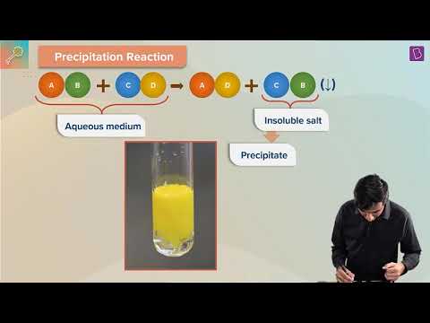 chemical reaction precipitate