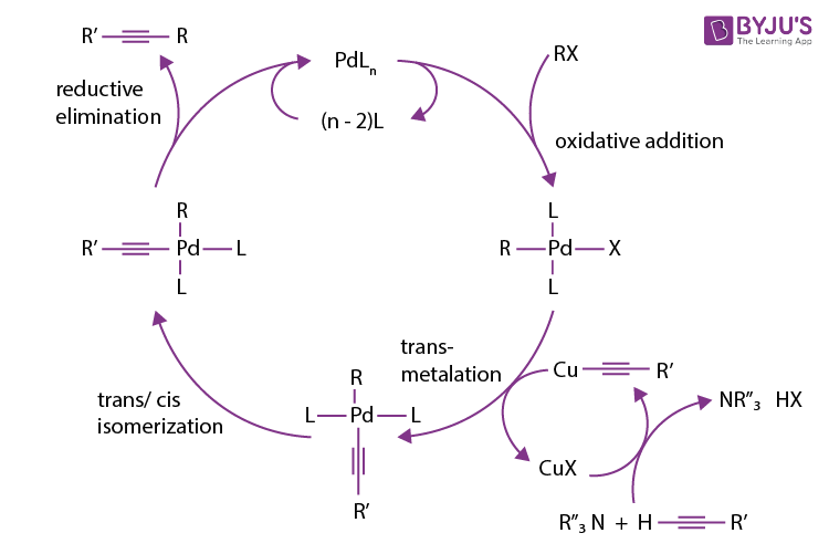 sonogashira-cross-coupling-reaction-mechanism-organic-chemistry