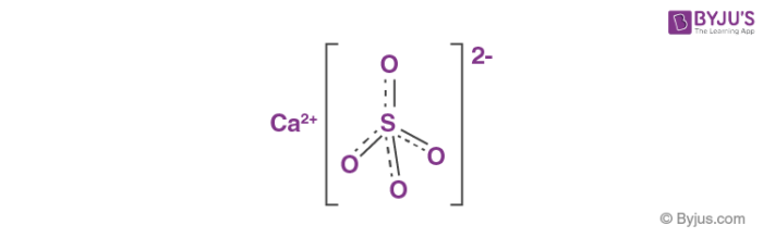 Caso4 Chemical Name Structure Solubility Molecular Weight Uses