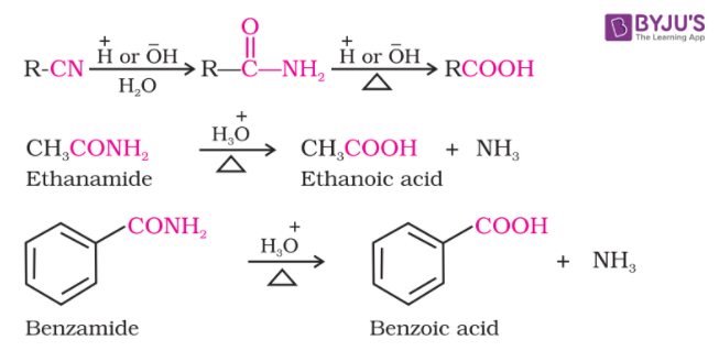 From Nitriles and Amides