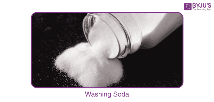 Washing Soda as a white powder