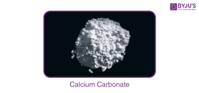 calcium carbonate structure diagram