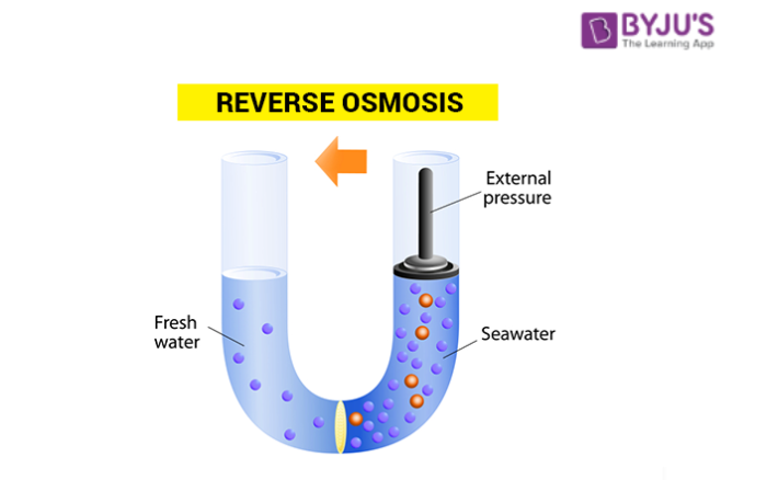 How does reverse osmosis work? 