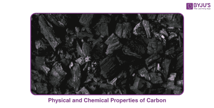 Physical And Chemical Properties Of Carbon, Chemistry