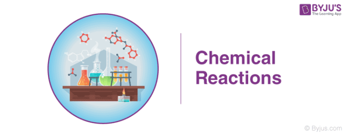 chemical reactions definition equations types examples with faqs of chemical reactions