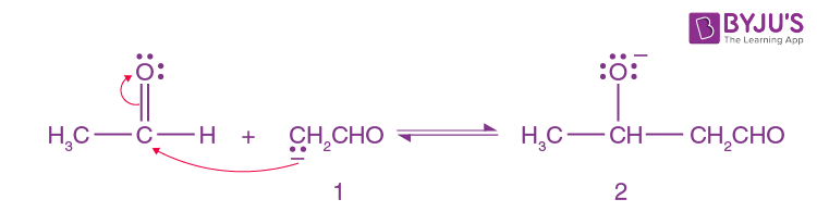 Aldol Condensation Mechanism Step 2