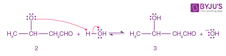 Aldol Condensation Mechanism Step 3