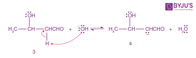 Aldol Condensation Mechanism Step 4