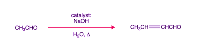 General Aldol Condensation Reaction Example