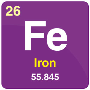 Iron - Atomic Number - Atomic Mass - Density of Iron