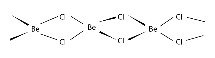 BeCl2 in solid state