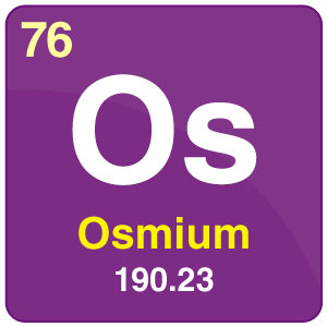 Osmium - Chemical Properties, Uses & Facts | Periodic Table @ BYJU'S