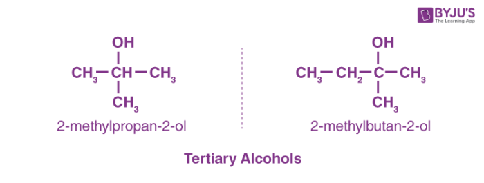 Tertiary Alcohols Tertiary Alcohols