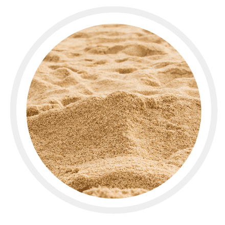 Sandy Soil - It has the largest particle among the three