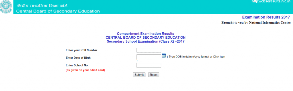 Compartment Results