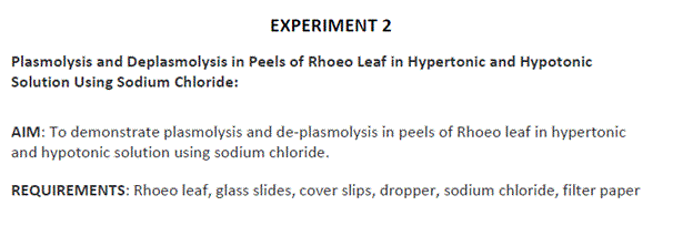 Biology class11 experiment2 image1