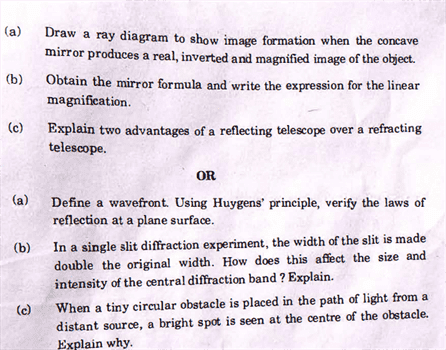 Question Paper Analysis Physics 36