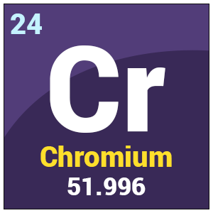 chromium charge of six