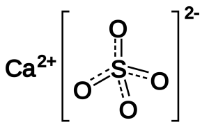 Calcium Sulfate Structure Calcium Sulfate Structure