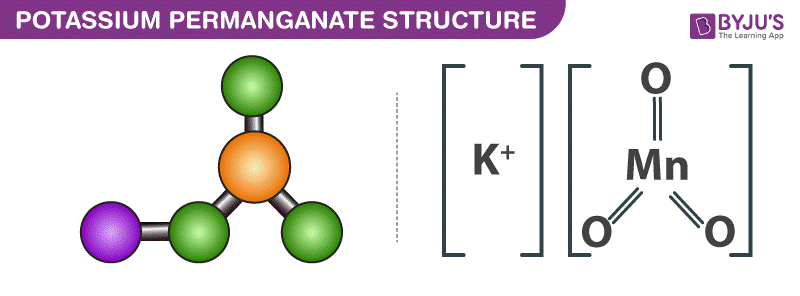Potassium Permanganate Structure - KMnO4 Structure of kmno4