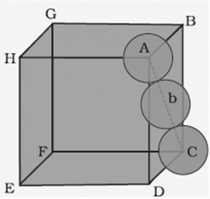 volume occupied by atoms hcp volume occupied by atoms hcp