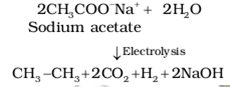 Kolbe electrolysis