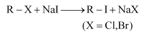 Finkelstein Reaction