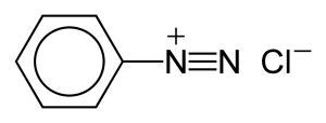 Benzenediazonium-chloride-2D-skeletal diazonium salts