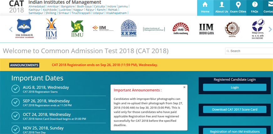 Cat Admit Card 2019 20 Get Complete Cat 2019 20 Admit Card Details