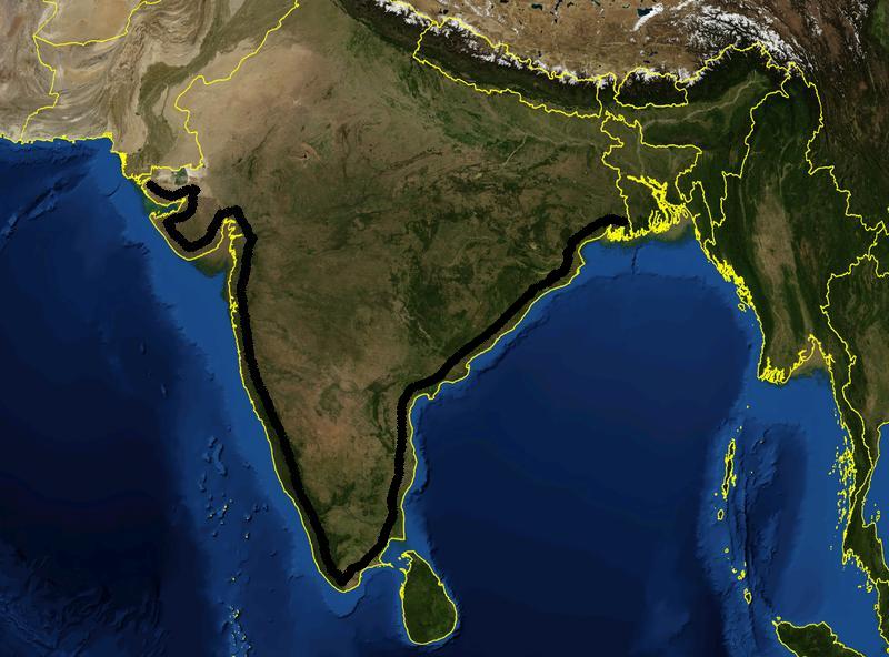 the coastal plains and the islands