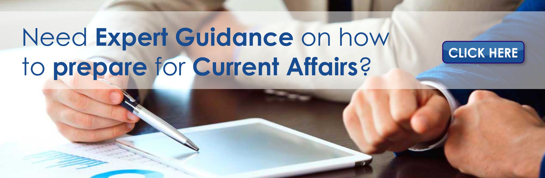 Need Expert Guidance on how to prepare for Current Affairs