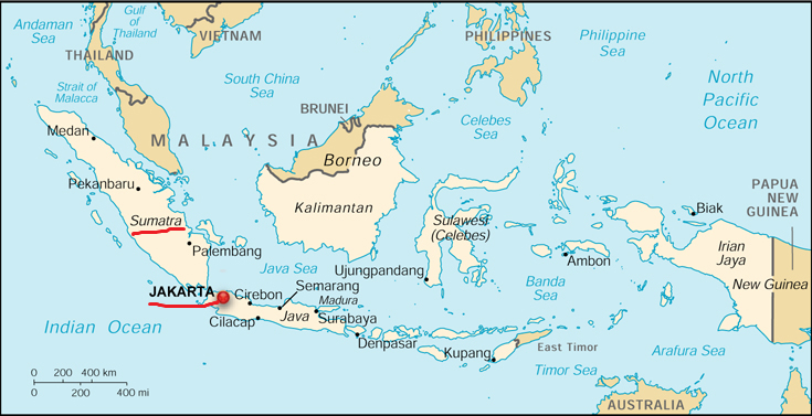 Revising World Geography through Maps - Map Question