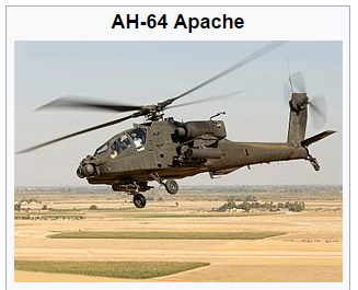 Apache multi-role attack helicopters