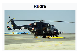 Rudra helicopters