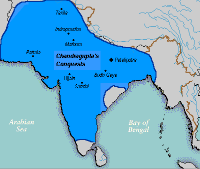 Mauryan Empire - Chandragupta Maurya's Conquests