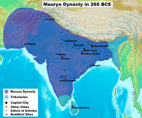 ashoka bindusara maurya