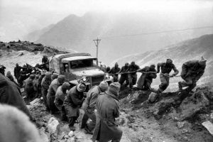 Indian soldiers during the 1962 war