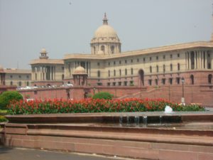 Parliament Building - First Lok Sabha Constituted on 17 April 1952