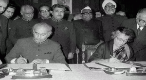 Signing of Shimla Agreement with Indira Gandhi & ZA Bhutto