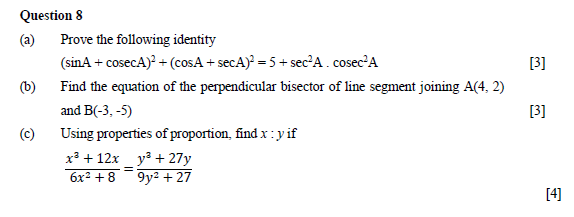 Question Paper Analysis Maths 2018