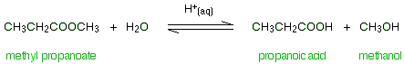 Ester Hydrolysis - Methyl Propanoate Hydrolysis Ester Hydrolysis